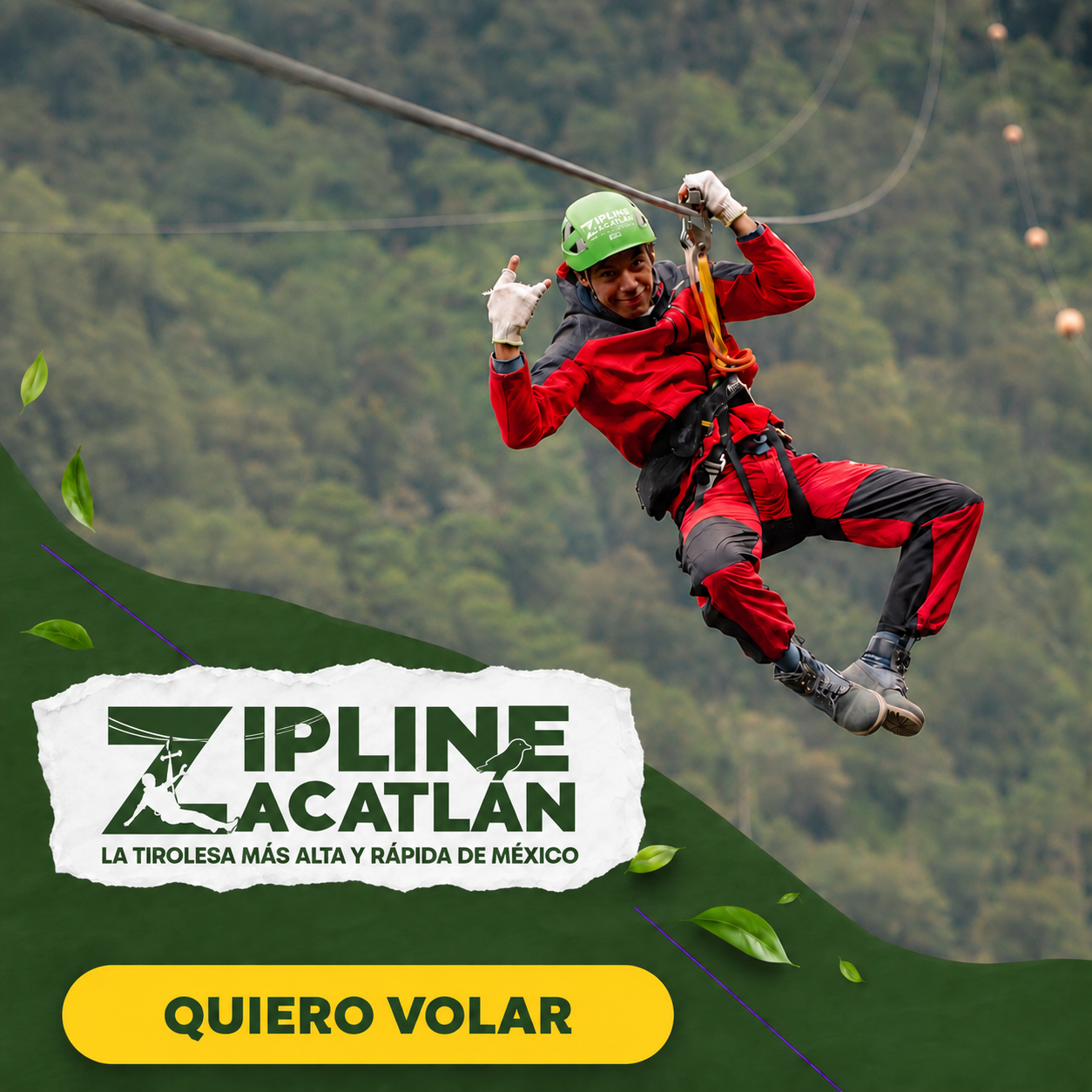 Zipline Zacatlan Dia